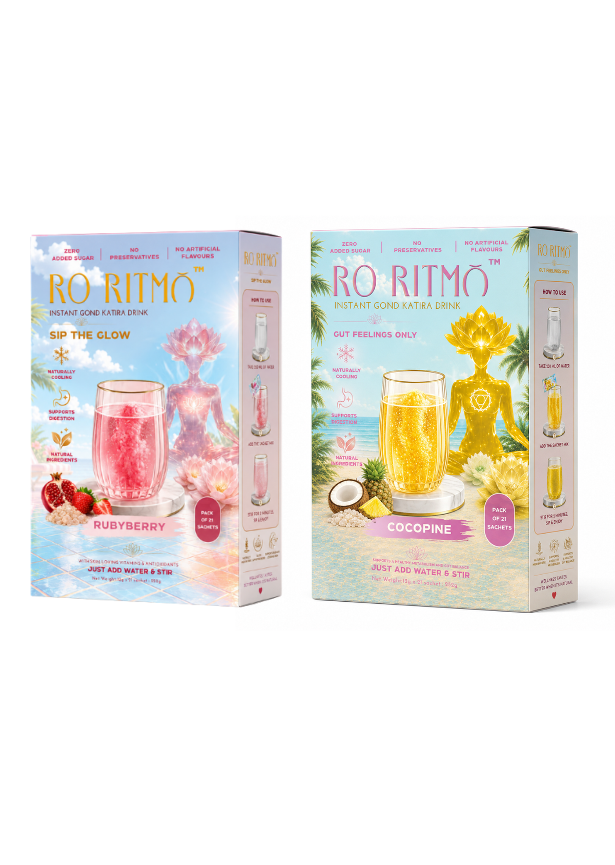 Ruby berry and Coco pine Combo