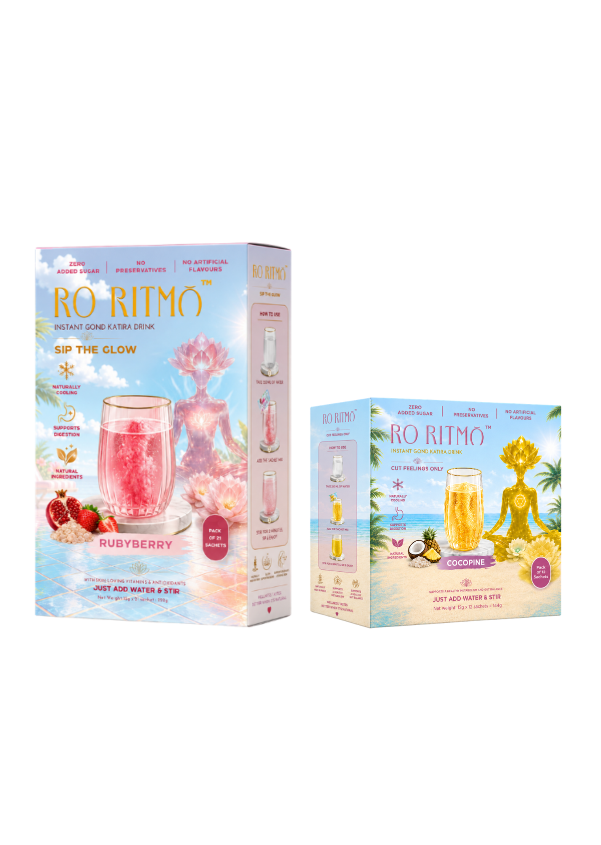 Ruby berry and Coco pine Combo