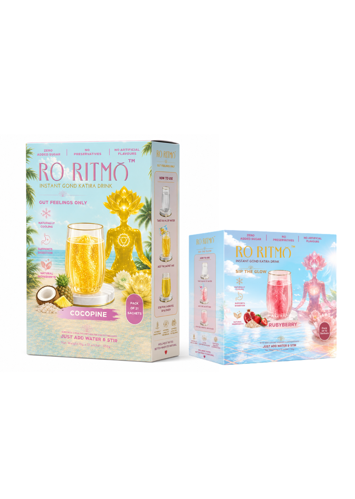 Ruby berry and Coco pine Combo