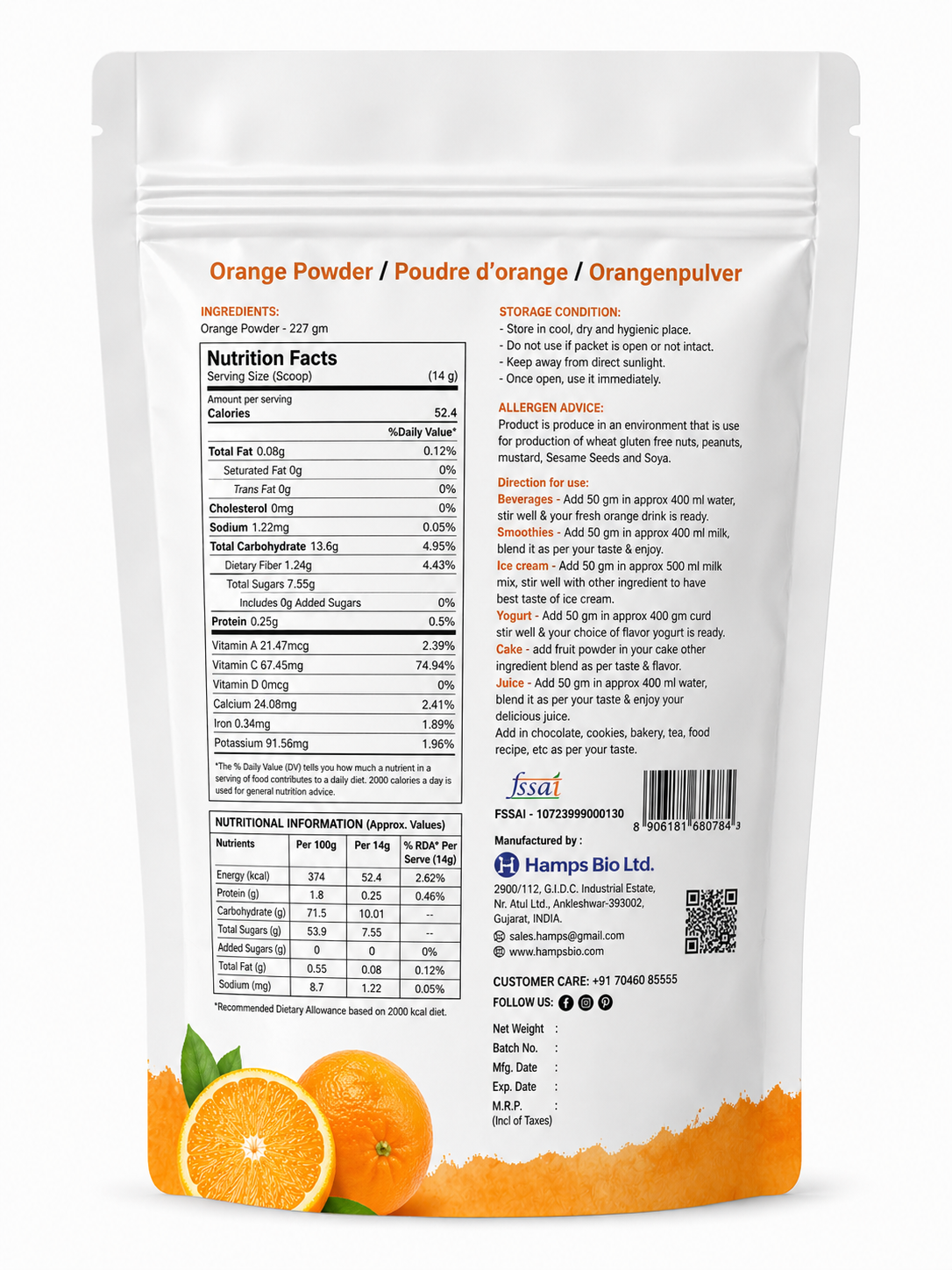 Orange Ginger Ease →  ZestGinger