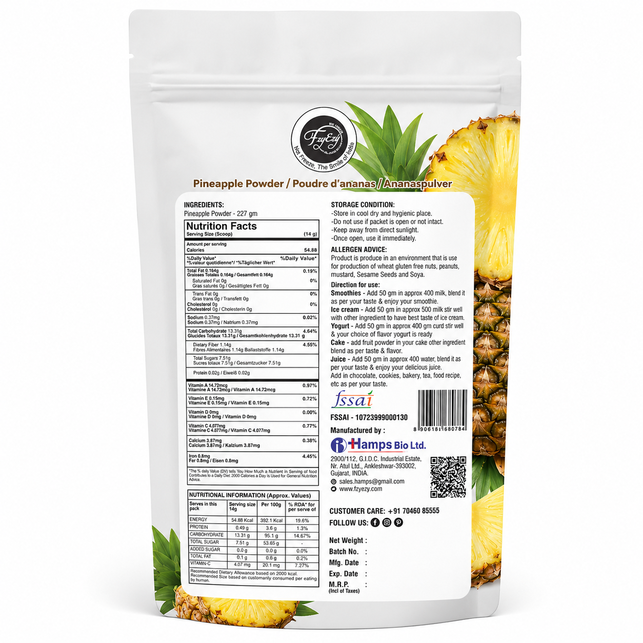 Pineapple Coconut Light →  CocoPine