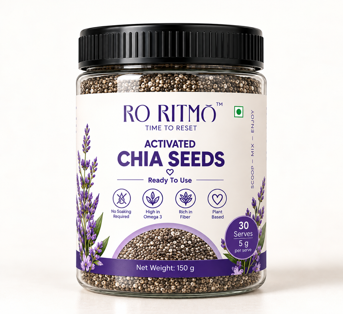 Activated Chia Seeds